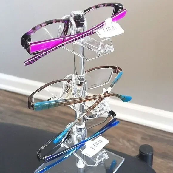 THREE PAIRRS! Rx'able Eyeglass Frames, VICTORIOUS, modern trendy, full rim, LOT - Picture 5 of 5